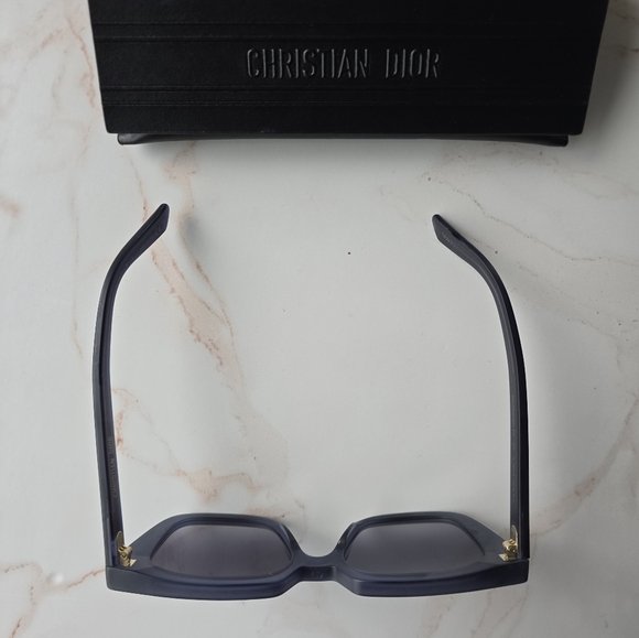 Dior DiorMidnight S1I Square Sunglasses, 53mm, Blue - Picture 7 of 11